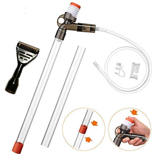 Jeeco 5-in-1 Aquarium Gravel Vacuum Cleaner