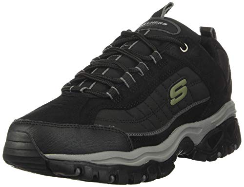 Skechers Sport Men's Energy Downforce Lace-Up Sneaker,Black,10 M US