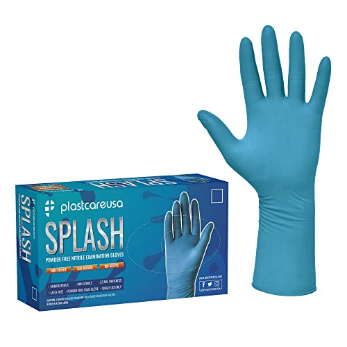 1000 Almohadillas de Gasa 2x2 4 Capas y 100 Guantes Nitrilo Azules Medianos Paquete miniatura 4