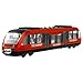 Produktbild NVKRLFYD Zug Spielzeug Simulation Metro Modell Alloy Sliding Diecast Metal Fahrzeuge Bildung kognitive Spielzeug Geburtstag 3 4 5 6 7 Jahre Kinder Spielzeug für Kindertag Geburtstag(Rot)