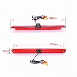Kalakus Third Roof Top Mount Brake Lamp Rear View Special Camera Brake Light Back up Camera for Van Mercedes Benz Sprinter Viano Vito Transit Ducato VW Crafter T5 - Image 2