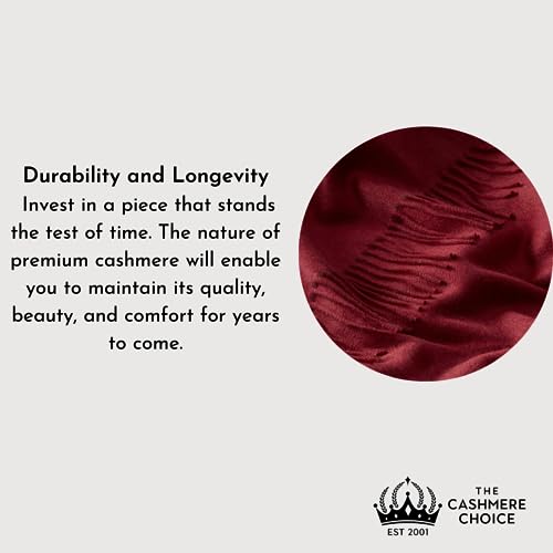 Lomond Cashmere - Scottish Cashmere Scarf - Check3