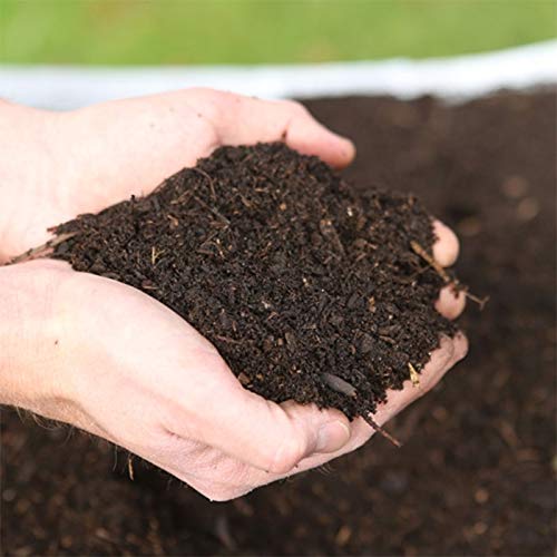 Compost multiusos de 50 litros, tierra para macetas de alta calidad para plantas, verduras, flores, hierbas, arbustos, semillas, camas de jardín, macetas elevadas, plantas de interior de interior