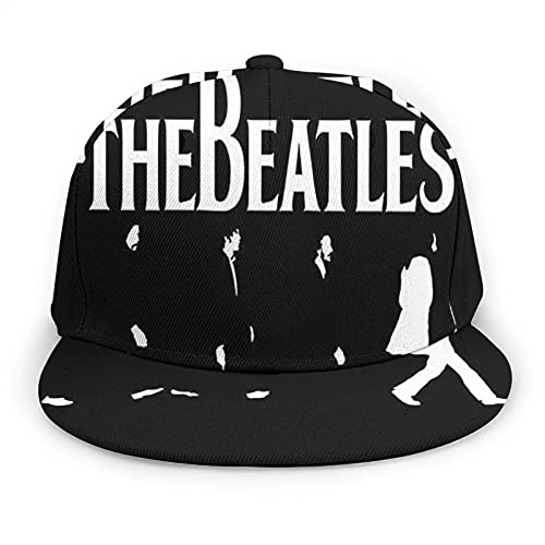 MARTHLORES The Beatles Casquette de baseball réglable et décontractée avec impression 3D Unisexe - Les Beatles, Paul McCartney, John Lennon, RIngo Starr, George Harrison MARTHLORES The Beatles Casquette de baseball réglable et décontractée avec impression 3D Unisexe – Image 3