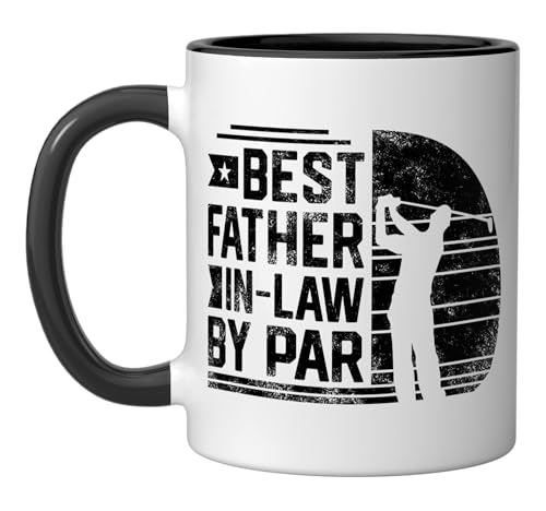 Taza de cerámica con diseño humorístico para suegro miniatura 1