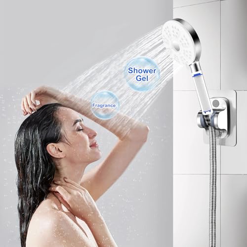 12 PCS Shower Filter Replacement - Shower Head Filter for Hard Water with Pp Cotton, 3.74x0.94 Inch