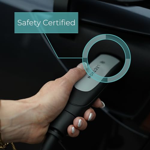 Image of Lectron Level 1 /2 (12A & 40A) Tesla NACS EV Charger - Dual-Level Electric Vehicle Charging Station with NEMA 14-50 /5-15 Plug - Portable Electric Car Charger for All NACS Electric Vehicles