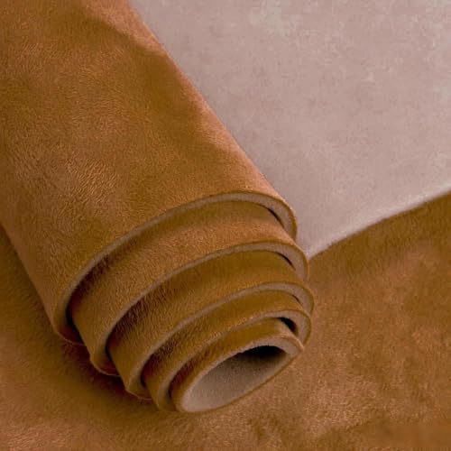 YOKKIP Brown Suede Headliner Fabric - 96" L × 60" W Auto Head Liners, Fabric Tube Packaging with Foam Backing for Cars, Trucks, SUVs, RVs, Boats - Home Repair/DIY Headliner Material by YOKKIP - Used condition - US$42.54