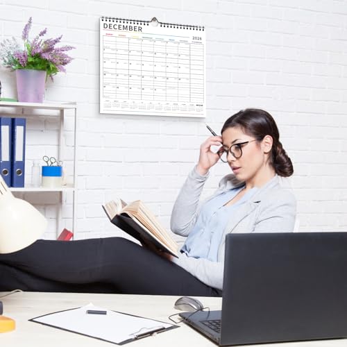 lbylyhxc wall calendar 2025-2026 - runs from july 2025 to december 2026-18 monthly calendar 2026 thick paper includes major holidays and dedicated space for notes and important dates colorful calendar 2025-2026