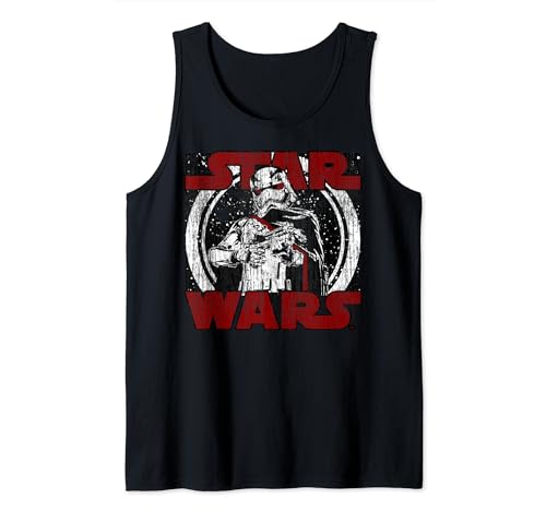 Débardeur Star Wars Trooper Circle Grunge imprimé rétro pour l'été
