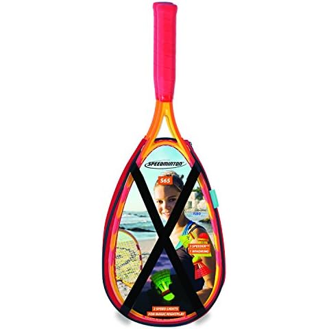 Speedminton® S65 Set - Original Speed Badminton/Crossminton Einsteiger Set inkl. 3 Speeder® Cover