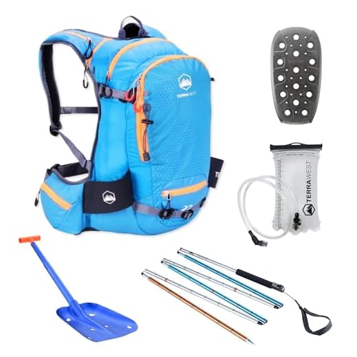 TerraWest Avalanche Safety Ski Backpack