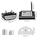 2in1 Wireless Electronic Pet Fence System for 1&2 Dogs Remote Control Waterproof Rechargeable Receiver Shock Training Collars Dogs,2dogs