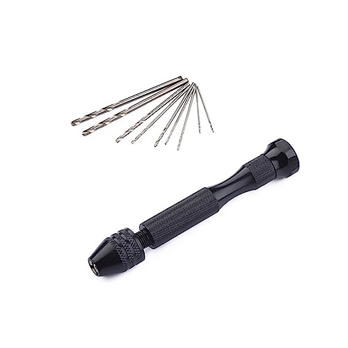 HEMOTON Resin Drill Wires Drill Thread Bits Set Drill Bits Set Hand Drill for Resin Pin Vice Drill Jewelry Drill Pin Drill Pin Vise Hand Drill Punch Hole Hand Twist Drill Drill Press Vise