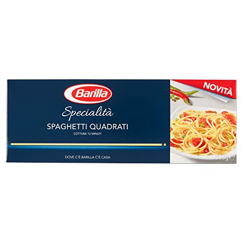 Barilla - Spaghetti Quadrati, Pasta Di Semola Di Grano Duro - 6 confezioni da 500 g [3 kg]