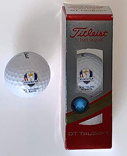 2020 Ryder Cup golf balls whistling straits sleeve of 3 new pga