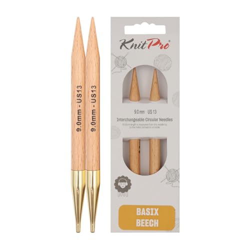 KnitPro Basix Beech Interchangeable Circular Needles 5