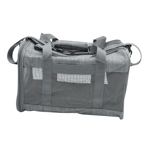 Toddmomy Travel Mesh Cat Carrier Backpack Portable Cat Carry Bag for Dogs and with Multiple Storage Pockets for Easy Organization for Travel