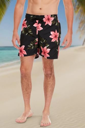 Image of Kanu Surf Men's Big Viper Extended Size Stripe Swim Trunk