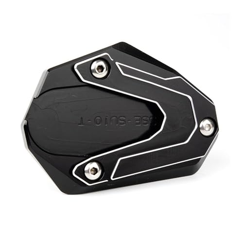 �X�Y�L�ɑΉ� GSXS750 GSXS1000 2017-2022 GSX-S 1000GT CNC �I�[�g�o�C�T�C�h�X�^���h�g�剄��(Black)