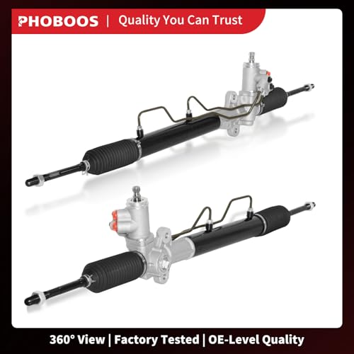 PHOBOOS Hydraulic Power Steering Rack and Pinion Assembly Compatible with Hyundai Tucson 2005-2009, Kia Sportage 2005-2010, 2.0L/2.7L. New Unit, Leak Resistance, Direct Fit, Ref. 26-2416 by PHOBOOS - Image 8