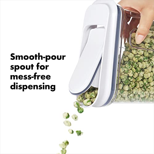 Image of OXO Good Grips Mini All Purpose Dispenser - 1.2 Qt for Nuts and More,Clear,1.2 Qt - Nuts (Pack of 8)