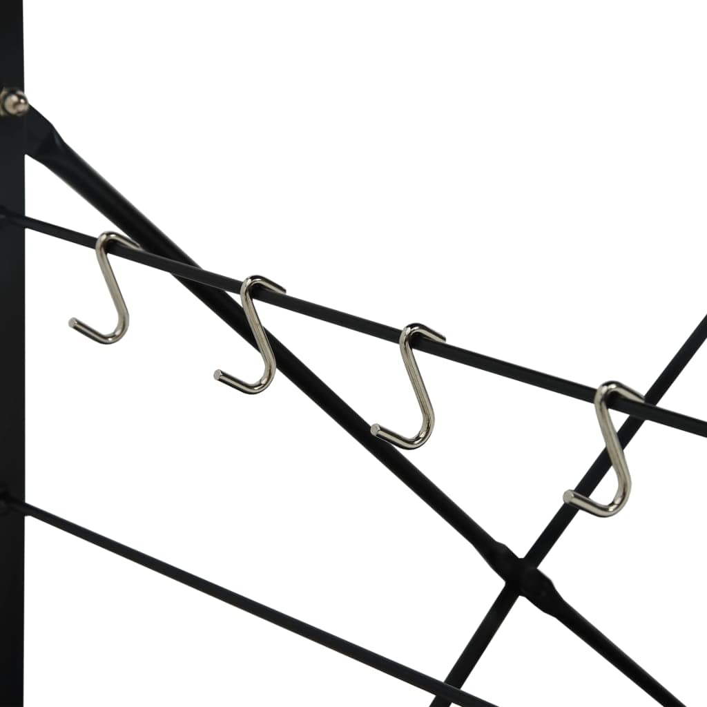 Generisch Mikrowellenregal Schwarz Eiche 60×39,6×79,5 cm Holzwerkstoff,Heim Garten,Küche Esszimmer,Küchenhelfer -utensilien,Küchenorganizer,Küchenutensilienhalter -ablagen-288235
