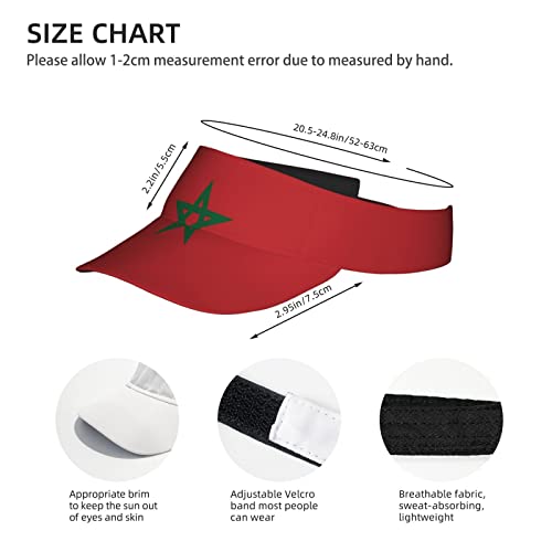 Image of Cute Funny Flag Hat Women Men Adjustable Flag Sport Sun Visor Hat Summer Fashion Sun Cap Beach Flag Hat