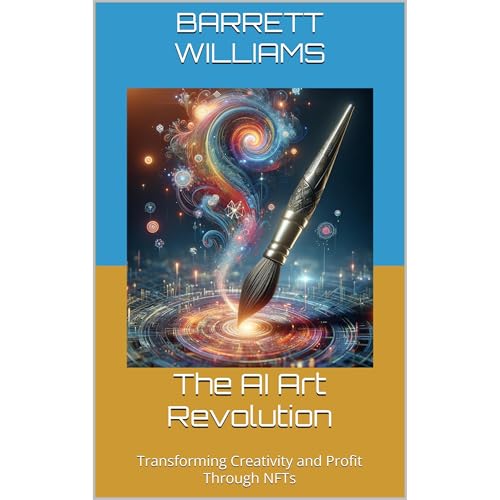 The AI Art Revolution Audiolibro Por Barrett Williams arte de portada