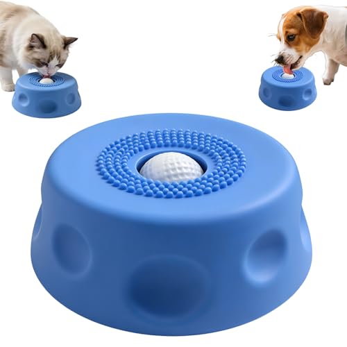 Dog-Lick-Bowl-with-Ball-2026-Upgraded-Lick-Ball-Bowl-for-DogsDog-Licking-Bowl-with-Rolling-Ball-Slow-Feeder-Ball-Bowl-to-Slow-Pet-Eatingfor-Yogurt-Bone-Broth-Water-Interactive-Lick-Toy-Blue Dog Lick Bowl with Ball, 2026 Upgraded Lick Ball Bowl for Dogs,Dog Licking Bowl with Rolling Ball, Slow Feeder Ball Bowl to Slow Pet Eating,for Yogurt, Bone Broth, Water, Interactive Lick Toy (Blue) - Image 1