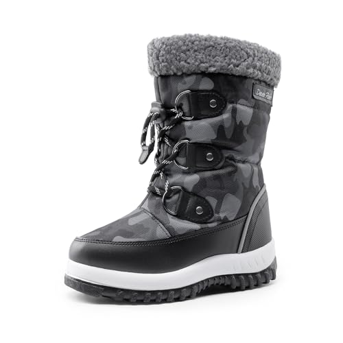 DREAM PAIRS Bottes de Neige Enfants SDSB2228K