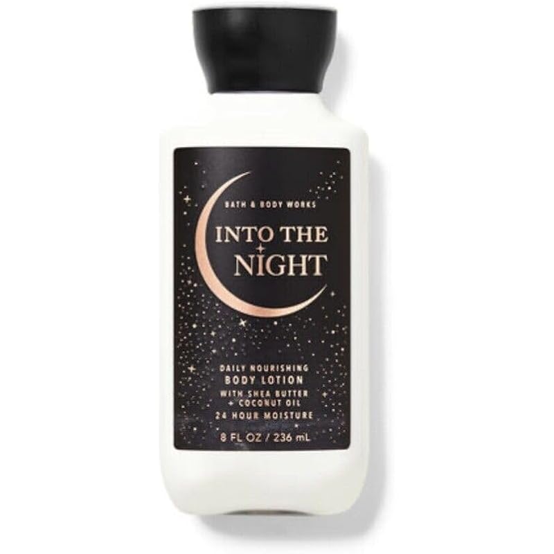 Bath and Body Works Into The Night Super Smooth Body Lotion Sets Gift For Women 8 Oz (Into The Night) Into The Night