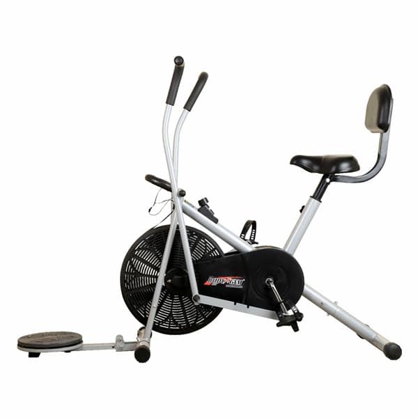 SHAPEWELL Air Bike Exercise Cycle with Moving or Stationary Handle ...