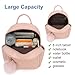 Girls Fashion Mini Backpack Purse Small Cute Plaid Leather Women Backpacks Little Bag (Pink)