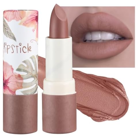 Anglicolor Matte Brown Lipstick, Waterproof Cover