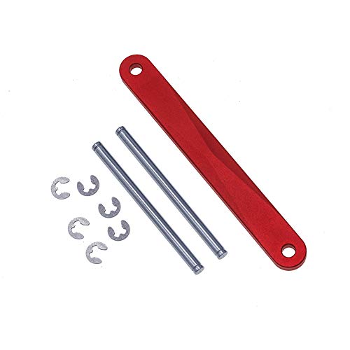 Aluminum Tie Bar w/6 E-Clips 2 Suspension Hinge Pins 2532 2640 for Traxxas Rustler Slash Stampede Bandit 2WD Nitro Sport