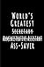 World's Greatest Secretary Administrative Assistant Ass Saver: Blank Lined 6x9 Admin Journal/Notebook as funny,Appreciation day,Administrative ... special day for Office Worker & Professionals