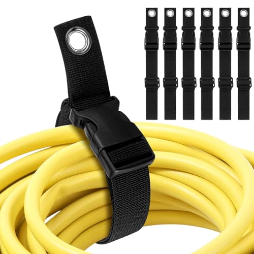 Lista de Accesorios para colgadores de garaje los 5 más buscados. 50 Sujetador Para Cables De Extensión | Colgador Para Alargadores De Cables | Soportes Ajustables Para Taller, Garaje, Hogar, Uso Industrial Y Accesorios De