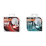 Osram Night Breaker Silver H, Halogen-Scheinwerferlampe, 64210NBS-HCB, 12V Pkw, Duo Box & COOL BLUE INTENSE H7, +100% mehr Helligkeit, bis zu 5.000K, Halogen-Scheinwerferlampe, LED-Look, Duo Box