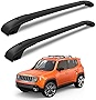 MOSTPLUS Roof Rack Cross Bar Rail Compatible with 2015 2016 2017 2018 2019 2020 Jeep Renegade Cargo Racks Rooftop Luggage Canoe Kayak Carrier Rack