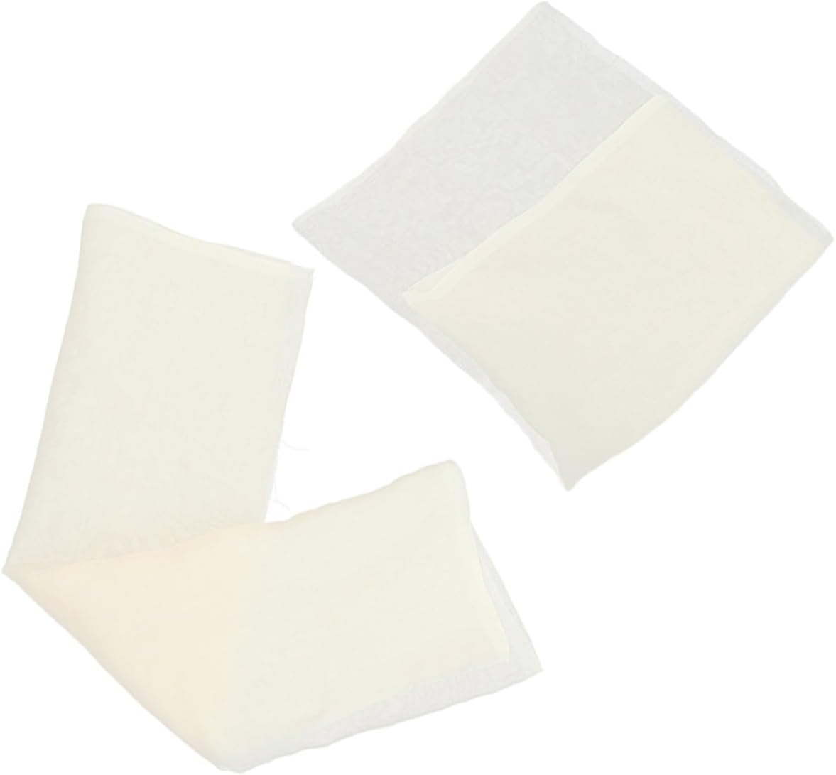 2pcs Reusable Cheese Cloth Cotton Yarn Strainer for Broth Tofu