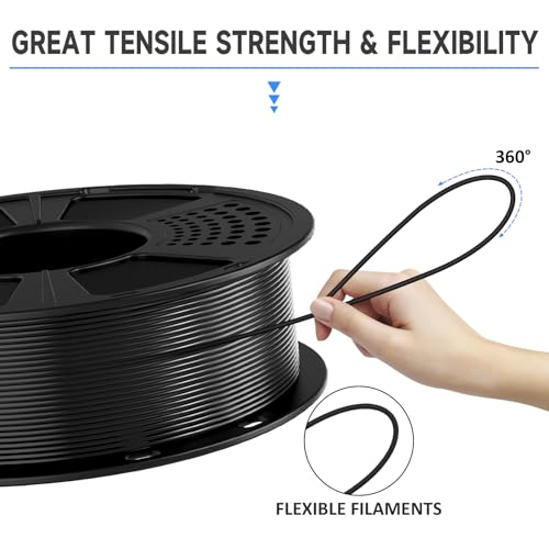 Image of GIANTARM ASA Filament 1.75mm,Premium Weather & UV Resistant Black ASA