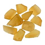 CRYSTALIS Assorted 10pcs Natural Beer Quartz Loose Gemstone Wholesale Bulk Rough Jewelry Making Supply, Chakra & Healing Raw Stones, Wire Wrapping, DIY, Gem Collection, A+ Grade