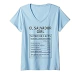 Photo Gallery donna divertente el salvador ragazza orgogliosa salvadoregna donne maglietta con collo a v Photo Gallery donna divertente el salvador ragazza orgogliosa salvadoregna donne maglietta con collo a v