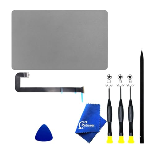 iPartsleader A2681 Trackpad Replacement for MacBook Air (Retina,13-inch,M2,2022) Force Touch Touchpad with Cable 661-26202 821-03871-A EMC 4074 (Grey)