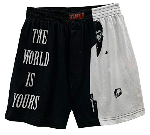 Scarface Tony Montana Men's Pajama Pants Loungewear - Boxer Shorts and Pants 2 Pieces Sets2