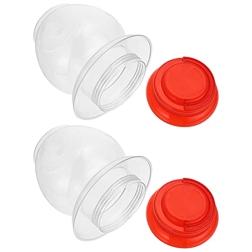 DOITOOL Pote de picles grande pote de fermentação com vedação de água tampa de airlock frasco de fer