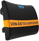 Everlasting Comfort Lendenwirbelstütze – für Büro, Schreibtischstuhl und Autositz...