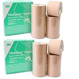 【まとめ買い】3M キネシオロジー テーピング マルチポアスポーツ レギュラー 50 mm x 5 m【2箱,12巻入】