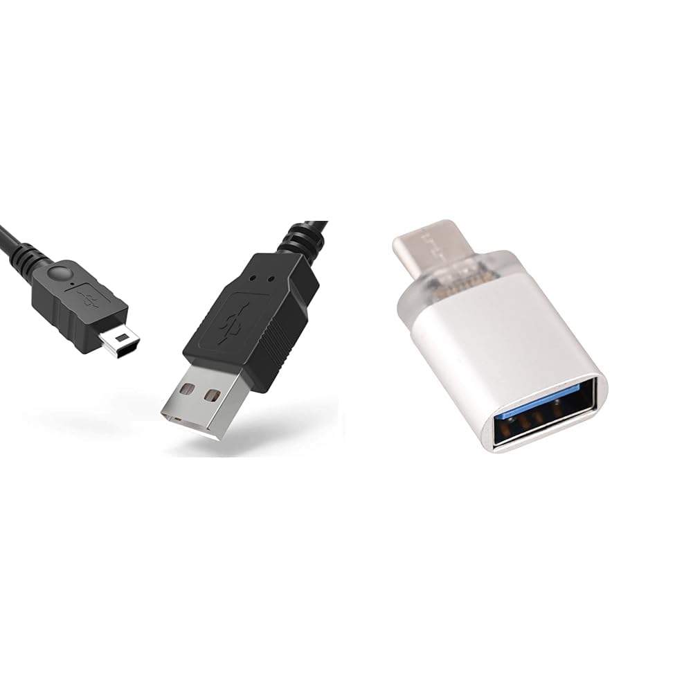 JGD PRODUCTS USB 2.0 A to 5 pin Mini USB B Cable for External HDDS/Camera/Card Readers, etc (100 CM)-picture-14